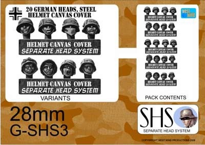 GERMANS IN STEEL HELMETS CANVAS COVER(SS)