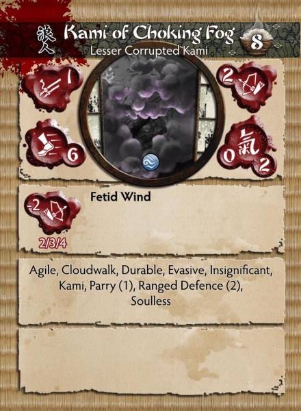 Kami of Choking Fog and Blighted Earth