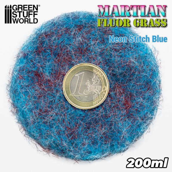 Martian Fluor Grass - Neon Stitch Blue - 200ml