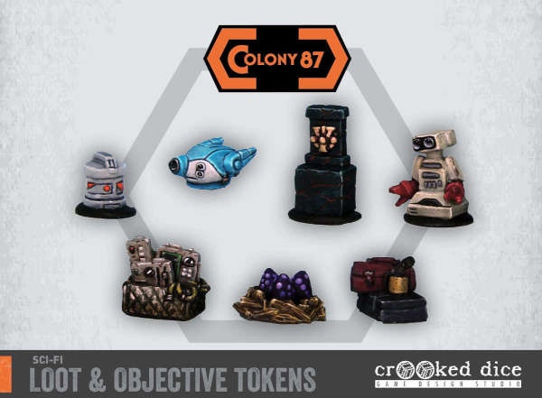 Sci-Fi Loot & Objective Tokens