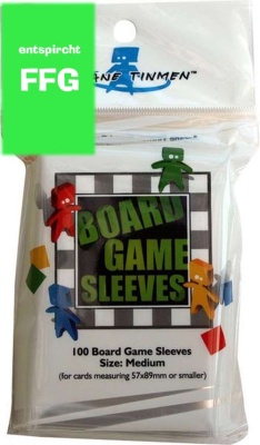 Board Games Sleeves - American Variant - (57x89mm) - 100 Pcs