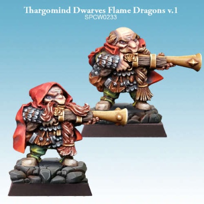 Thargomind Dwarves Flame Dragons v.1