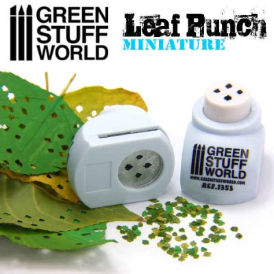 Miniature Leaf Punch LIGHT BLUE
