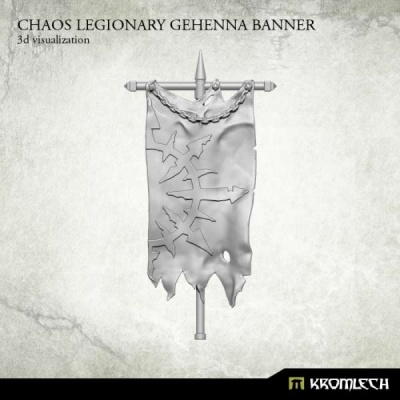 Chaos Legionary Gehenna Banner (1)