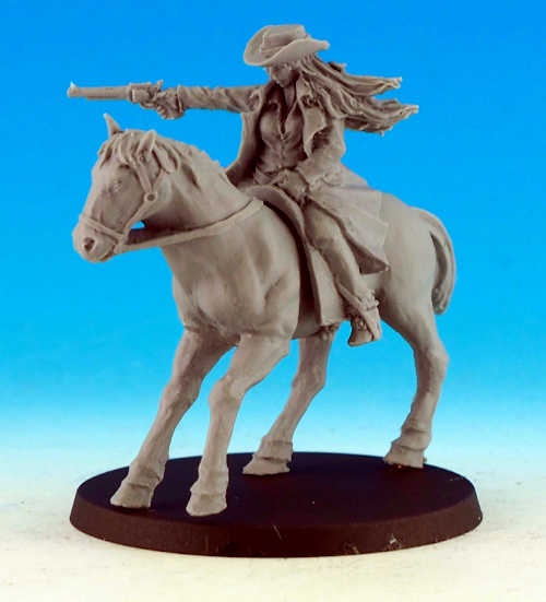 Female Leader Mounted