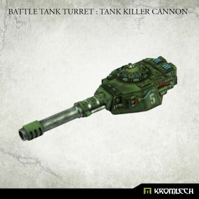Battle Tank Turret : Tank Killer Cannon