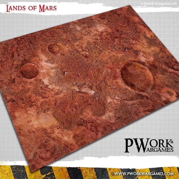 LANDS OF MARS (44x60)