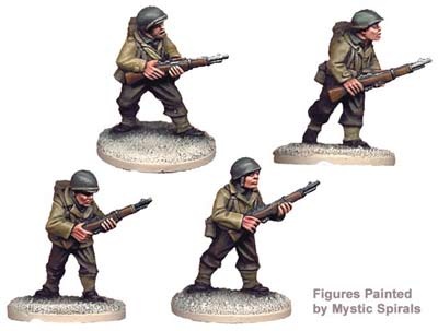 US Infantry Riflemen II (4 figs)