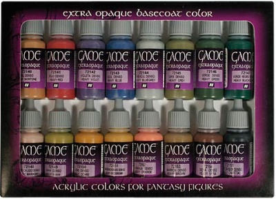 Game Color Set: Extra Opaque Basecoat Colours (16)