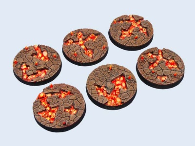 Chaos Waste Bases, Round 40mm (2)