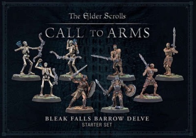 The Elder Scrolls Bleak Falls Barrow Resin Delve Set