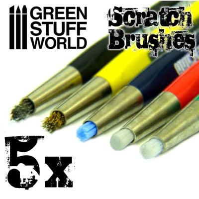 Scratch Brush Pens (5)