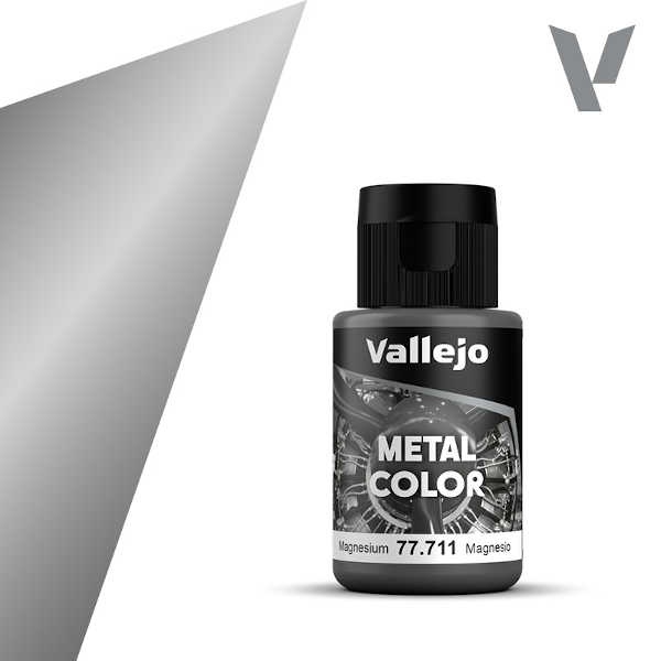 Vallejo Metal Color 711 Magnesium (32ml)