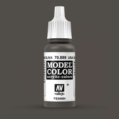 Model Color 091 Olivbraun (USA Olive Drab) (889)