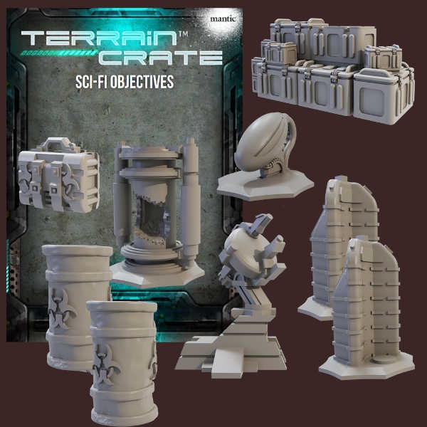 Terrain Crate SciFi Objectives