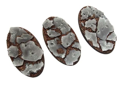 Ruins Bases, Oval 90mm (2)