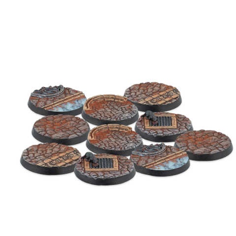 Warcrow 30mm Feudom Scenery Bases, Alpha Series