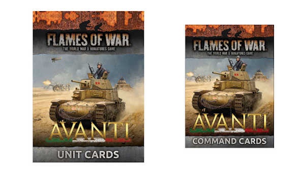Avanti Unit & Command Cards