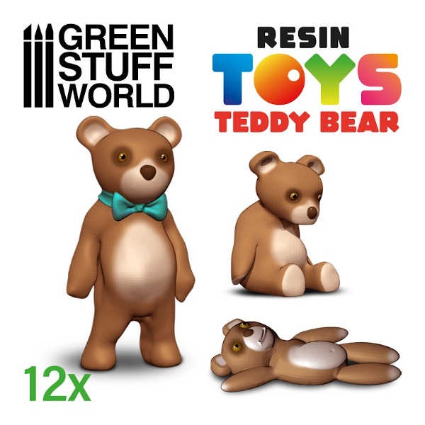 Teddy Bear Resin Set