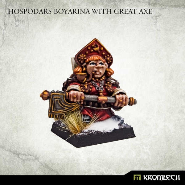 Hospodars Boyarina with great axe (1)
