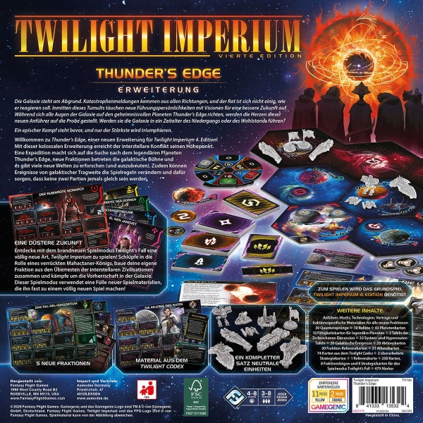Twilight Imperium - Thunder's Edge -deutsch-