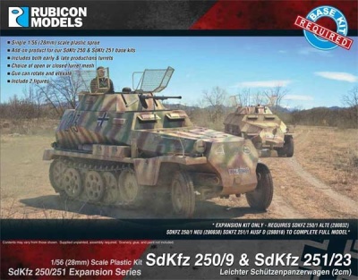 SdKfz 250/251 Expansion - 250/9 & 251/23 Autocannon