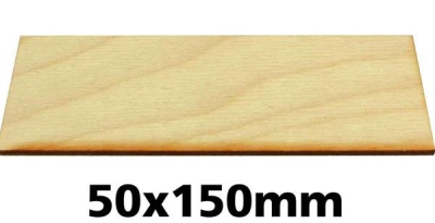Rectangular Miniature Bases: 50x150 mm (1)