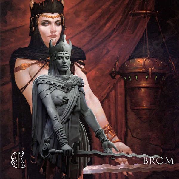 BROM: Ghoul Queen bust