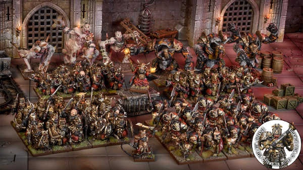 Kings of War: Abyssal Dwarf Mega Army
