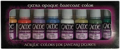 Game Color Set: Extra Opaque Basecoat Colours (8) (best of)
