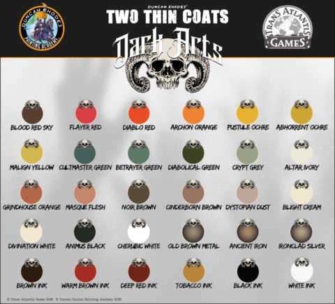 GRIMDARK paint set (with 30 new colours)