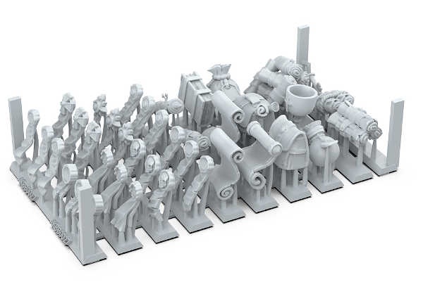 AK Basing Bits - SEALS & SCROLLS