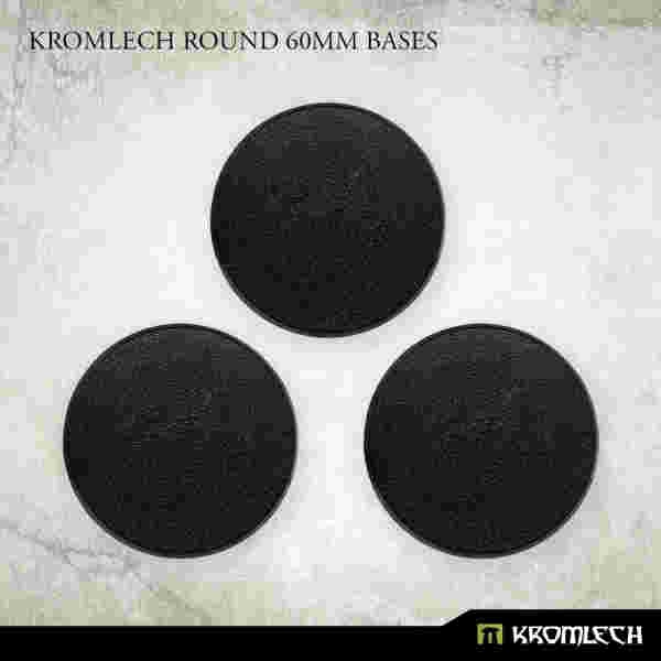 Kromlech Round 60mm Bases (3) (S)