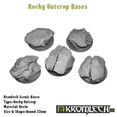 Rocky Outcrop Round 32mm (5)