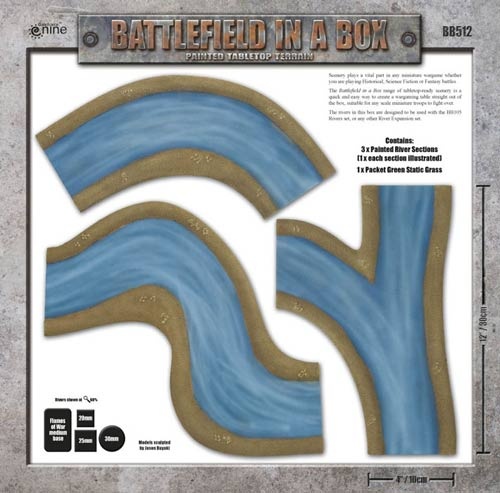 River Expansion - Fords (3 pcs)