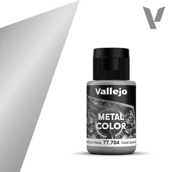 Vallejo Metal Color 704 Pale Burnt Metal (32ml)