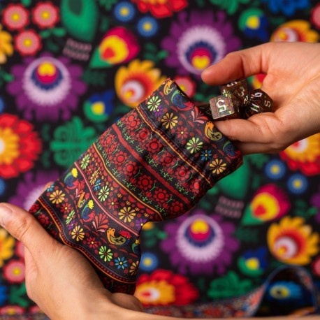 Full Art DiceT Pouch: Krajka