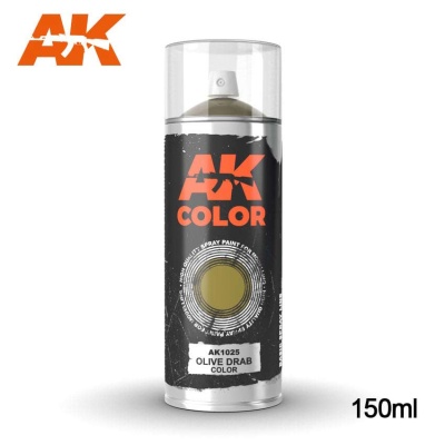 AK Olive Drab Base Primer Spray (150ml)