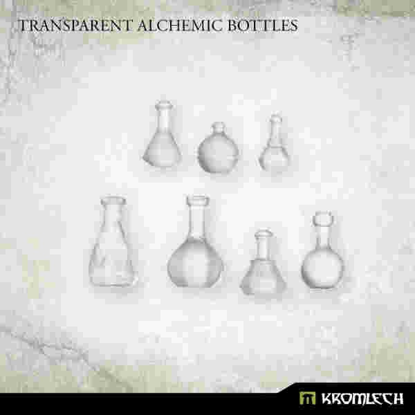 Transparent Alchemic Bottles
