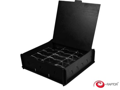 Board Game Storage Boxes: Universal Box Medium (Black)