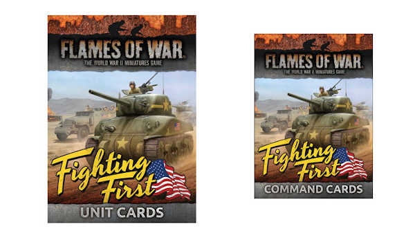 Fighting First Unit & Command Cards