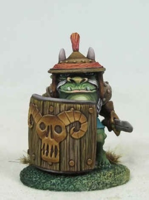 Grug - Goblin Warrior with Short Sword and Shield