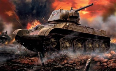 1:100 Soviet Medium Tank T-34/76