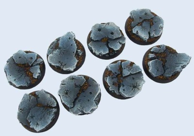 Ruins Bases, 32mm round (4)
