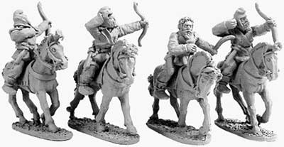 Scythian Horse Archers (random 4 of 4 designs)
