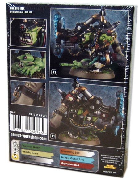 Ork Big Mek with Shokk Attack Gun (MO)