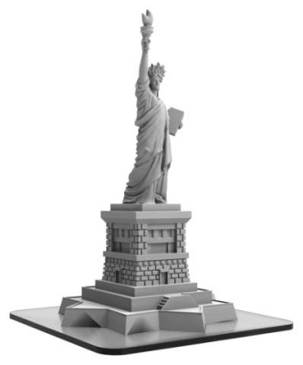 Statue of Liberty - Monsterpocalypse Building (resin)