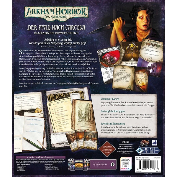 Arkham Horror: Kartenspiel - Der Pfad nach Carcosa Kampagne