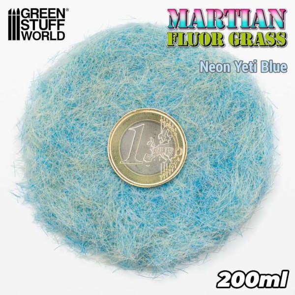 Martian Fluor Grass - Neon Yeti Blue - 200ml