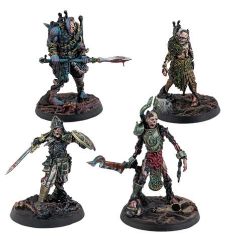 Warcrow Scions of Yaldabaoth Husks
